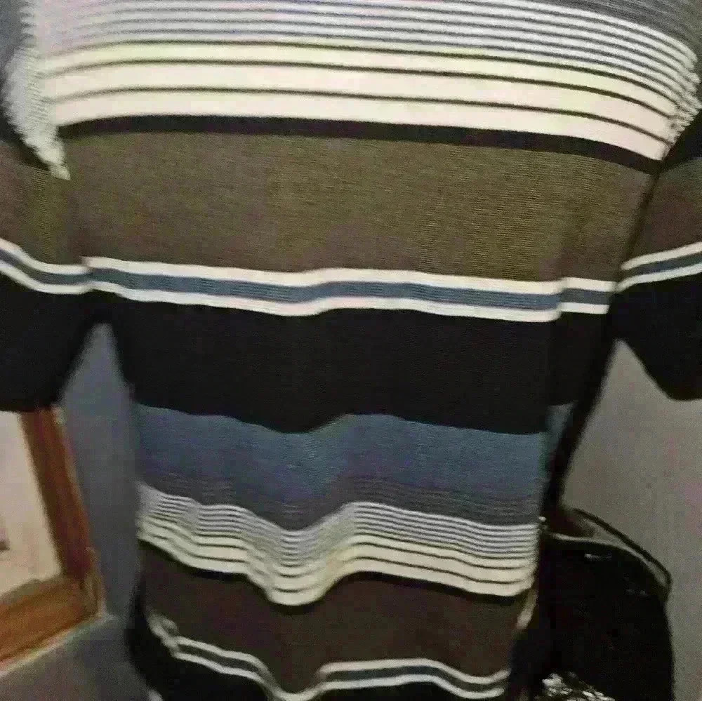 Kathy Ireland Womans Button Up Knit Top Size L - Picture 6 of 10